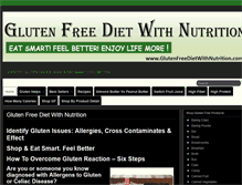 Tablet Screenshot of glutenfreedietwithnutrition.com